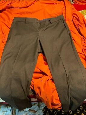 Perry Ellis Men's Black  Dress Pants